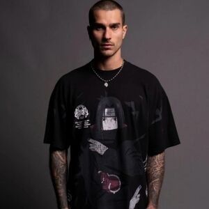 Limited Edition Darc Sport x Naruto Crossover M Oversized workout tee